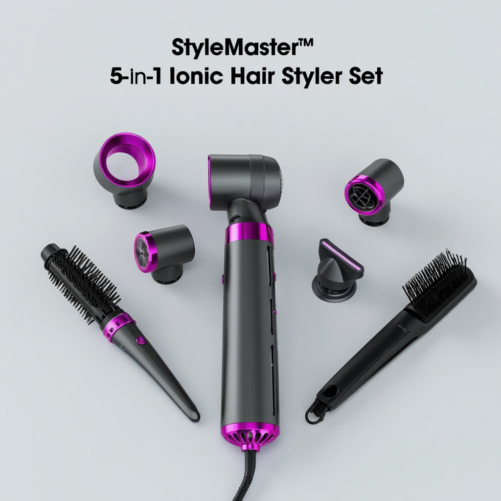 StyleMaster™ 5-in-1 Ionic Hair Styler Set