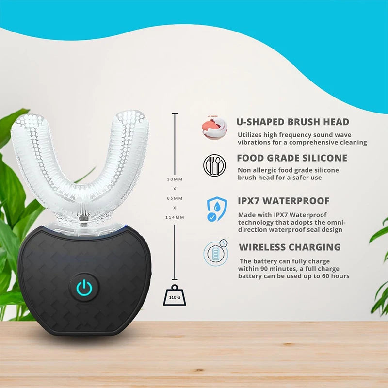 HydroWave™ U-Clean Sonic Auto Toothbrush