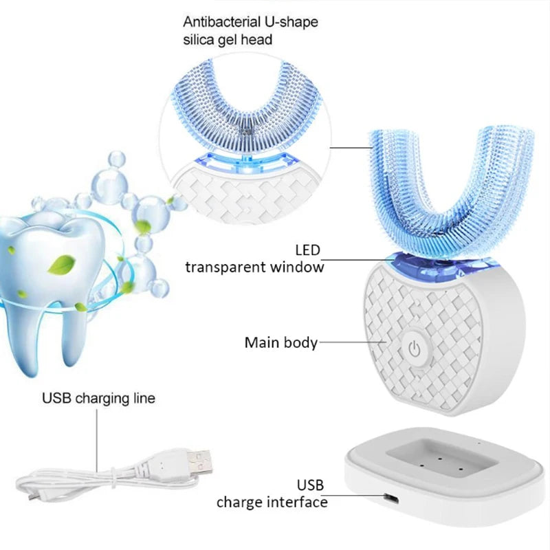 HydroWave™ U-Clean Sonic Auto Toothbrush